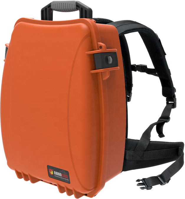 Rugged PP Protective Backpack Case, IP65 Waterproof Shock-Resistant Equipment Carrying Case for Laptops & Electronics